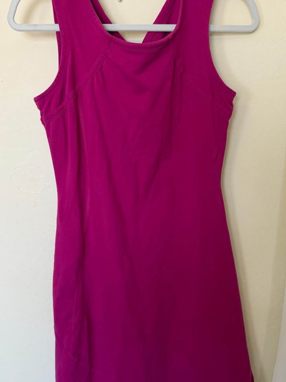 Mountain Hardwear Women’s Hot Pink Loess Cross-Back Tank Dress - Picture 2 of 10